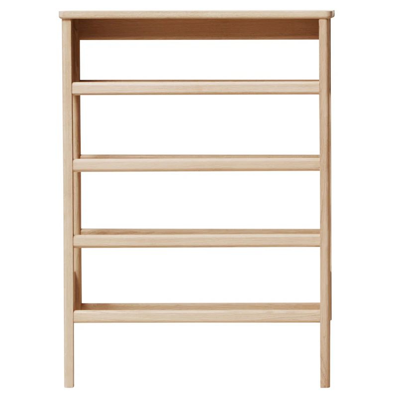 A Line Kenkähylly 72 cm, Valkoöljytty Tammi
