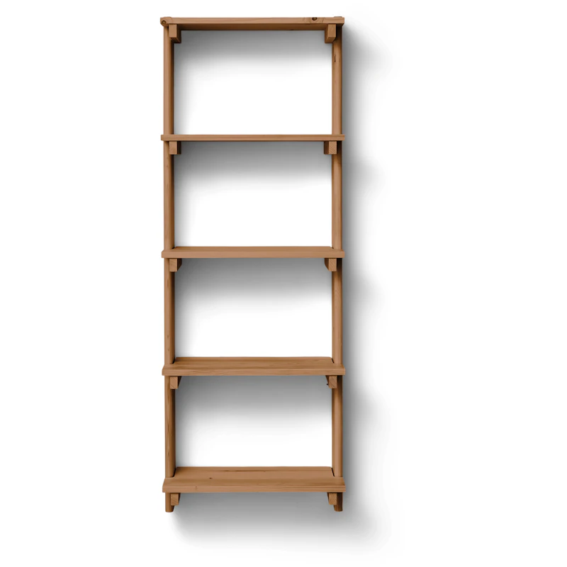 Beam Hylly 5 Hyllyä, Deep Brown