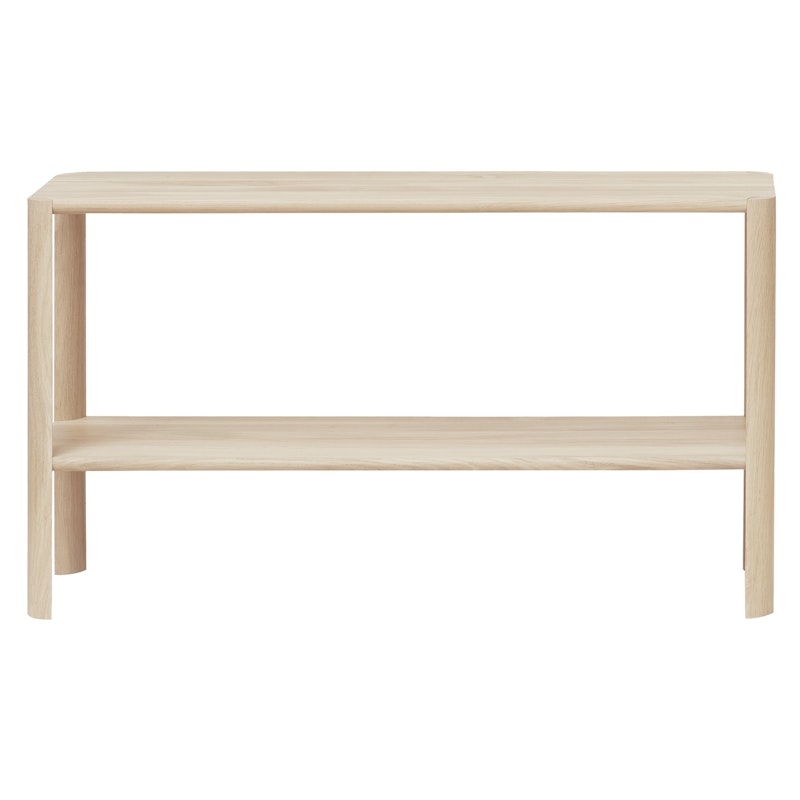 Leaf Hylly 1x2, Valkoöljytty Tammi