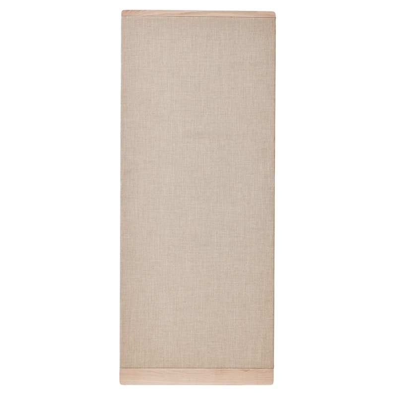 Rim Ilmoitustaulu 60x145 cm, Valkoöljytty Tammi