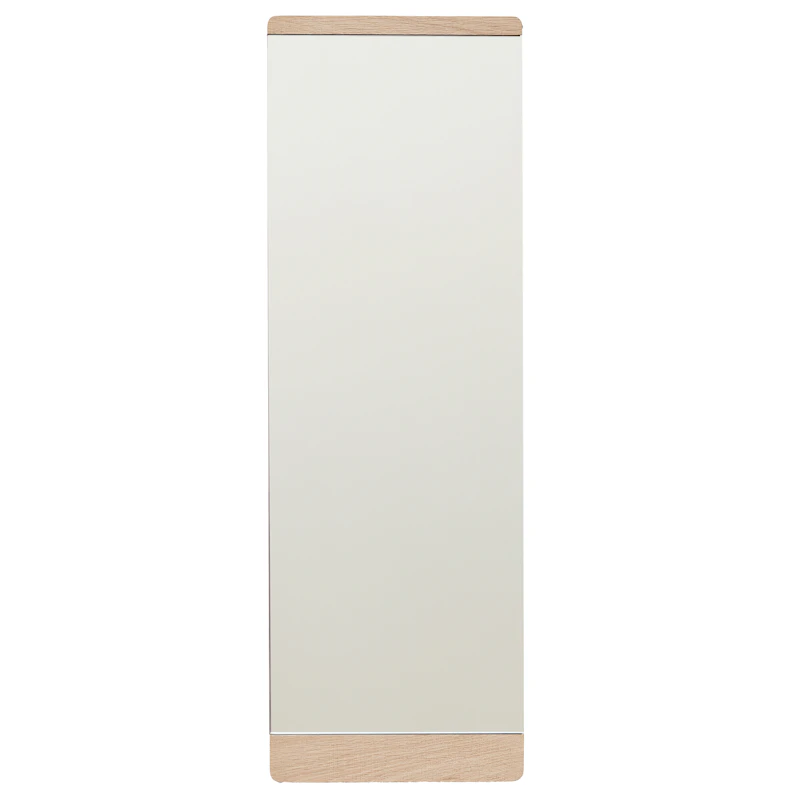 Rim Seinäpeili 35x105 cm, Valkoöljytty Tammi