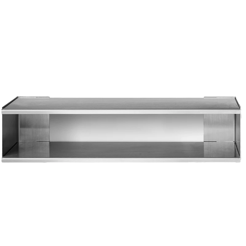 Taper Kenkähylly / Seinähylly 18x75 cm, Ruostumaton Teräs