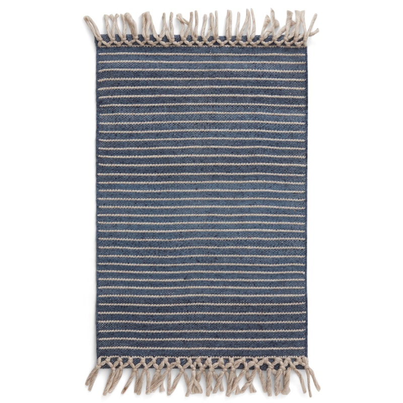 Bold Fringe Matto 60x90 cm, Dusty Blue