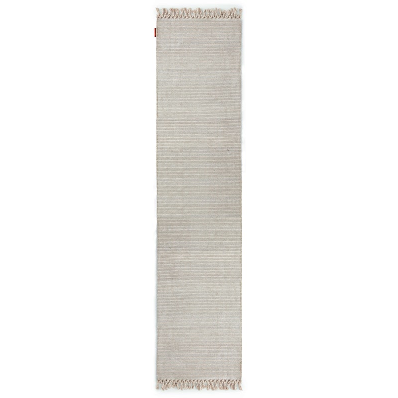 Bold Fringe Matto 70x300 cm, Ivory