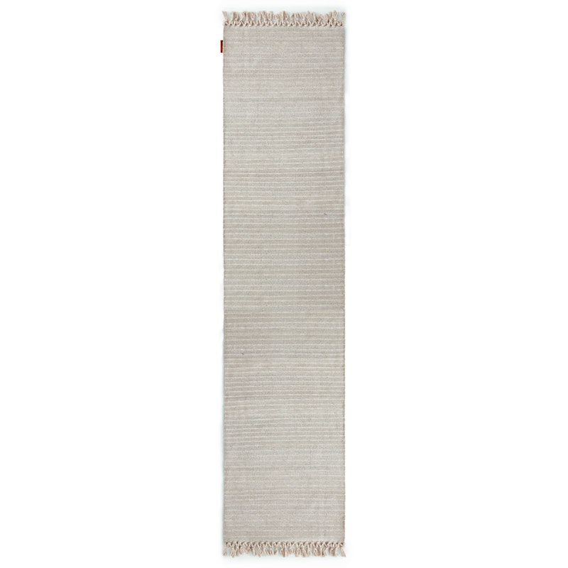 Bold Fringe Matto 70x300 cm, Ivory