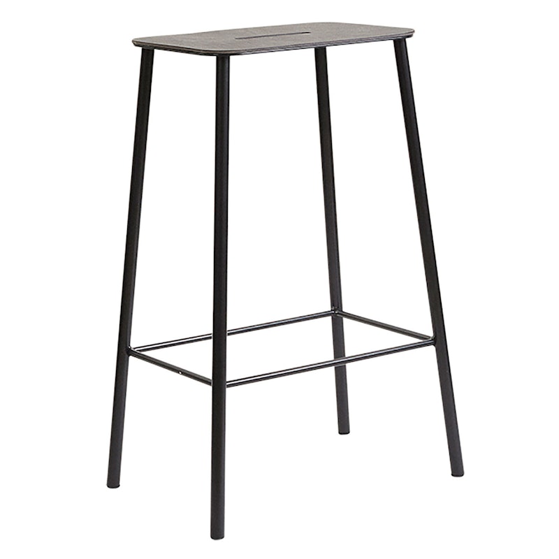 Adam Baarituoli H65cm, Nahka Musta
