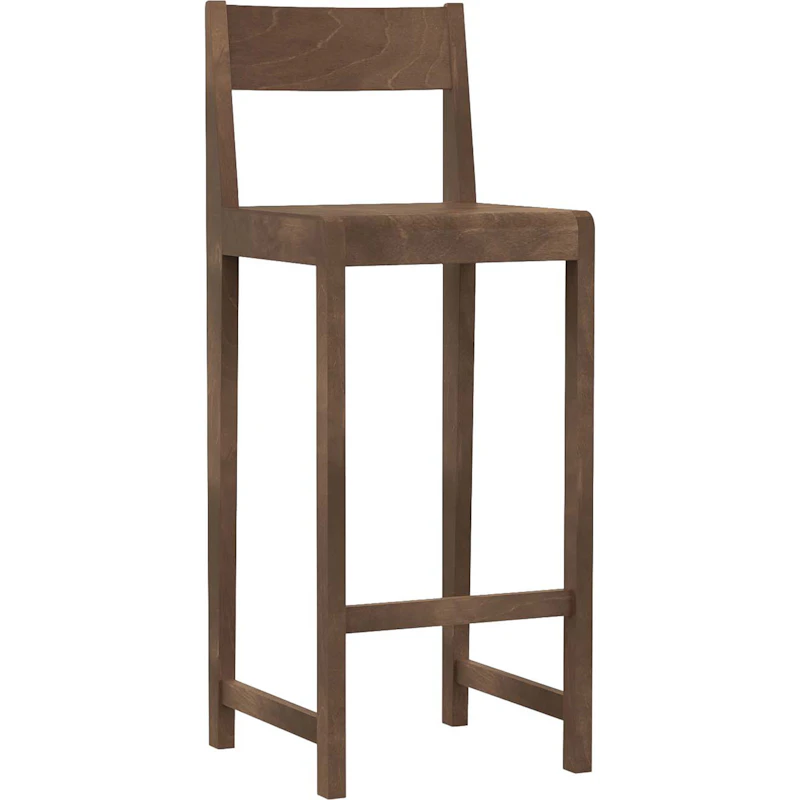 01 Baarijakkara H76 cm, Tummanruskea