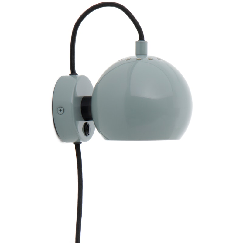 Ball Magnet Seinävalaisin, Glossy Mintunvihreä