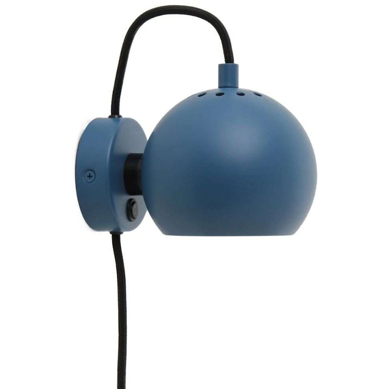 Ball Magnet Seinävalaisin, Matt Petrol Blue