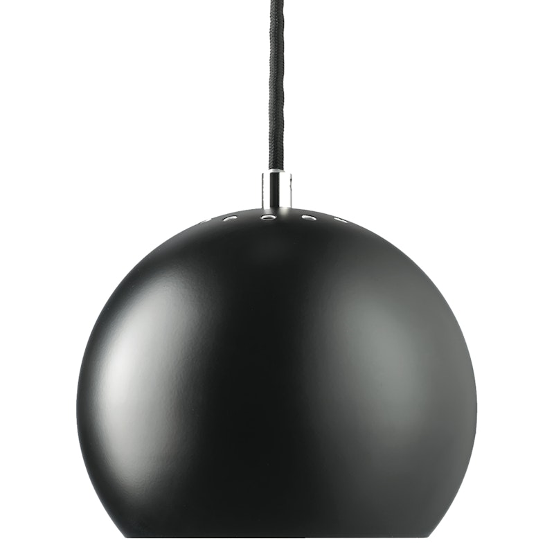 Ball Riippuvalaisin 18 cm, Mattamusta