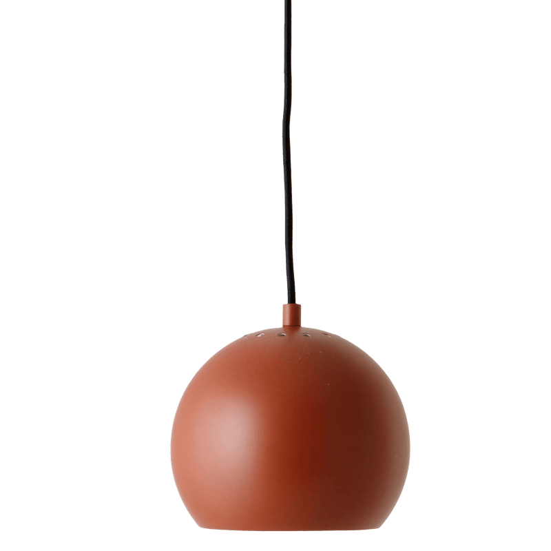 Ball Riippuvalaisin Ø18 Matt Terracotta Red