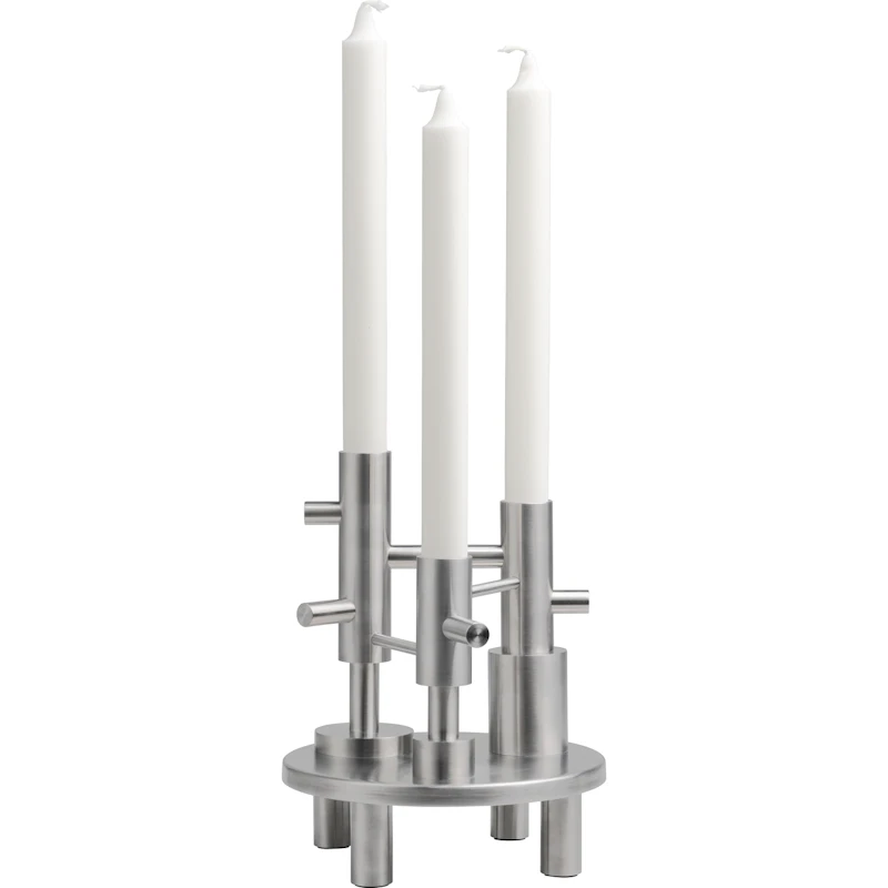 Jaime Hayon Candleholder Kynttilänpidike, Stainless Steel