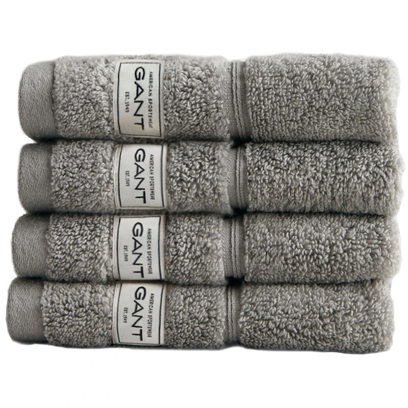 Premium Pyyhkeet 30x30 cm 4 kpl:n pakkaus, Concrete Grey