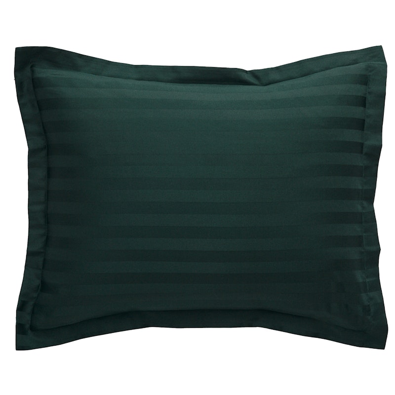 Sateen Stripe Tyynynpäällinen 50x60 cm, Tartan Green
