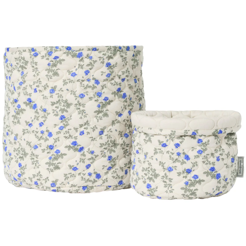 Dainty Quilted Baskets 2-pack