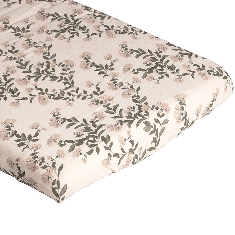Honeysuckle Muslin Muotoonommeltu Lakana, 180x200 cm