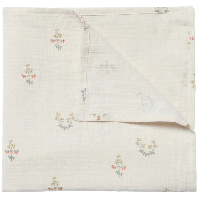 La Fraise Muslin Kapalopeitto, 110x110 cm