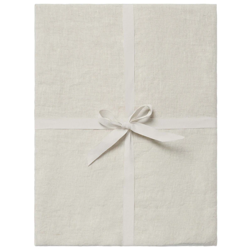 Linen Fitted Sheet Single, 90x200 cm