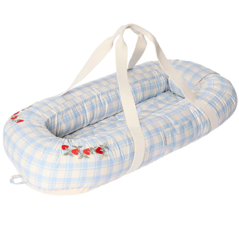 Plaid Sky Blue Unipesä