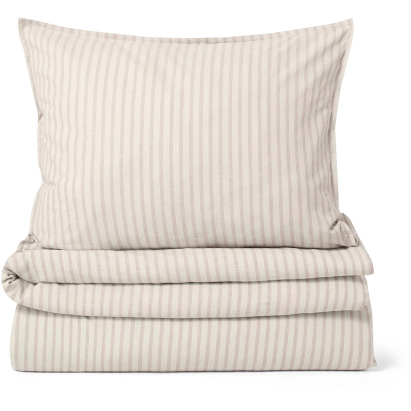 Stripe Mauve Vuodevaatteet, 150x210 + 50x60 cm