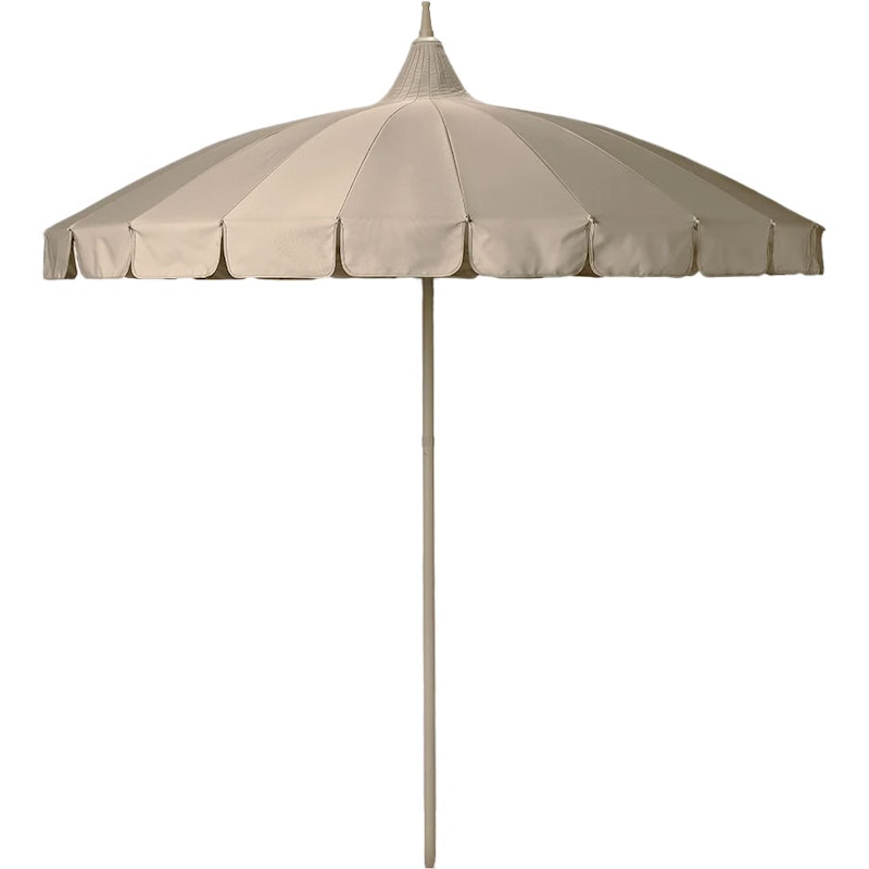 Aurinkovarjo Ø240 cm, Beige