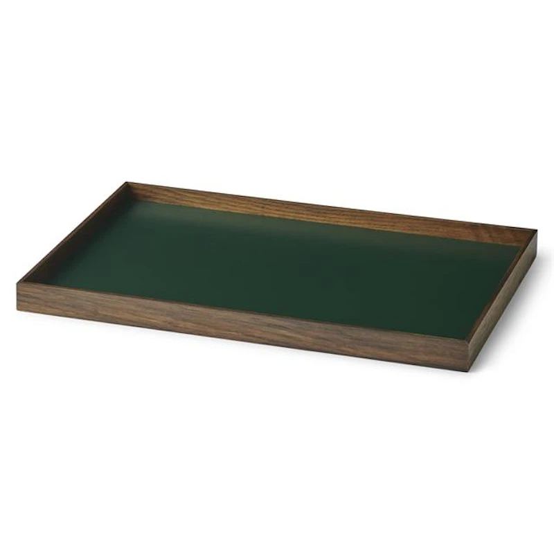 Frame Tarjotin Keskikokoinen Savustettu Tammi/Vihreä