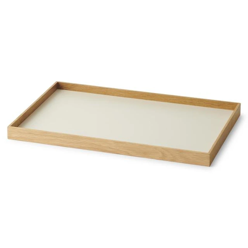 Frame Tarjotin Keskikokoinen Tammi/Beige