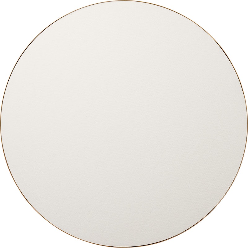 Retell Viestitaulu Pyöreä Ø80 cm, Valkoinen/Brass