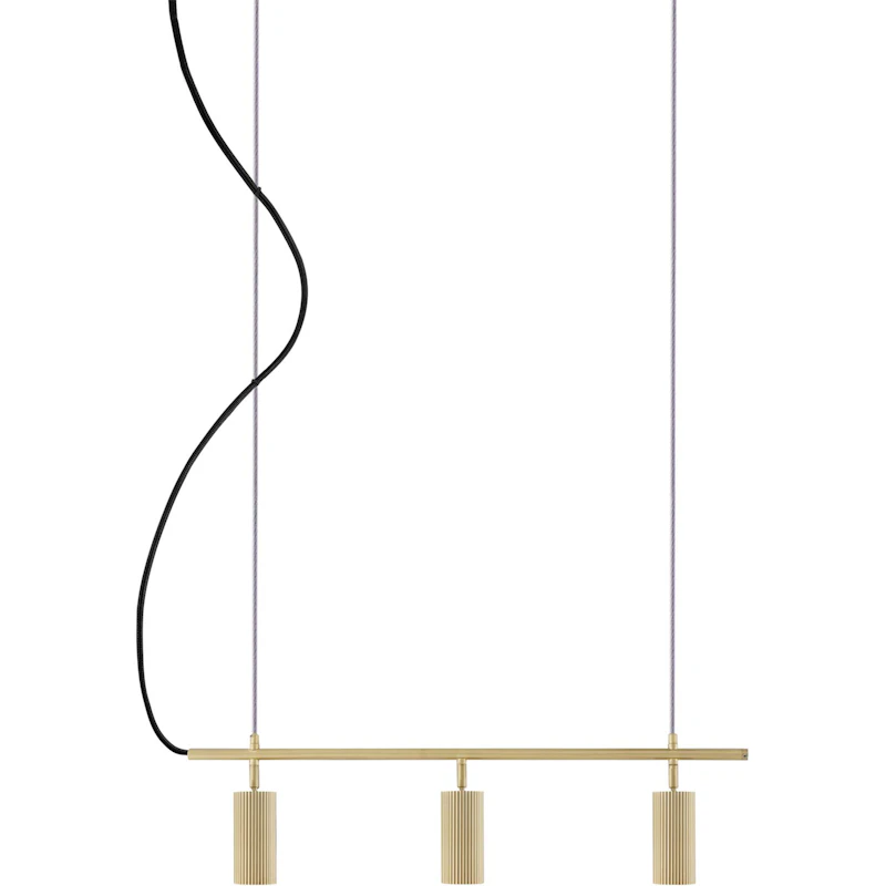 Hubble 3 Riippuvalaisin Pitkä, Brushed Brass