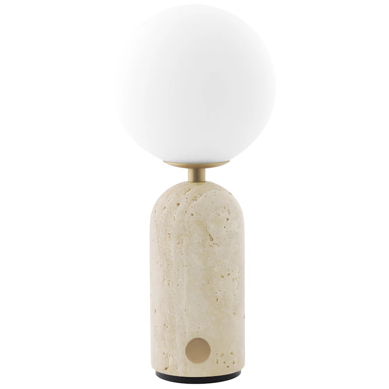 Torrano Pöytävalaisin Kannettava, Travertiininvärinen