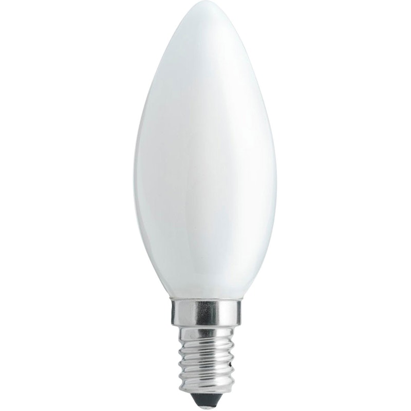 Valonlähde E14 0,35-4,5W 470lm 2700K Kolmivaiheinen Himmennin, Valkoinen