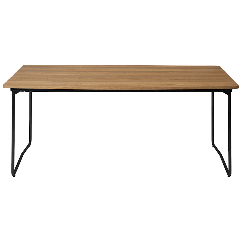B31 Pöytä 92x170 cm, Öljytty Tammi / Musta