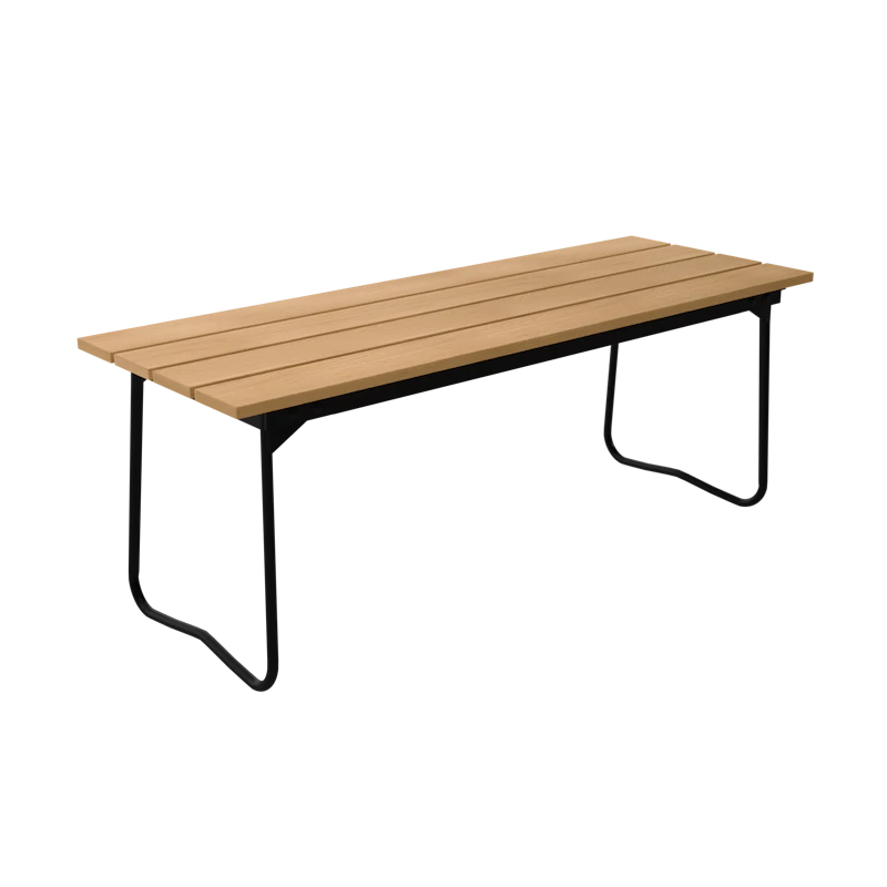 Penkki 8 110 cm, Oiled Oak / Musta Teräs