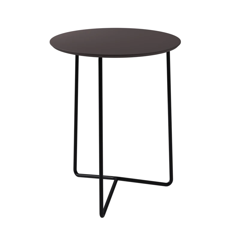 High Tech Pöytä Ø60 cm, Charcoal / Musta