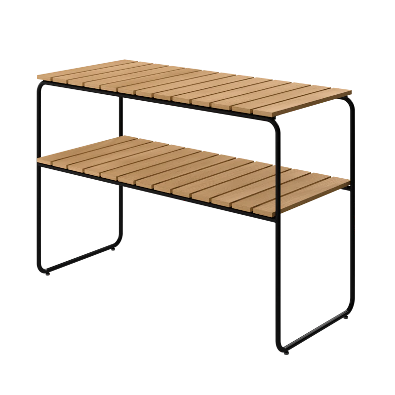 L105 Konsolipöytä, Öljytty Tammi / Musta