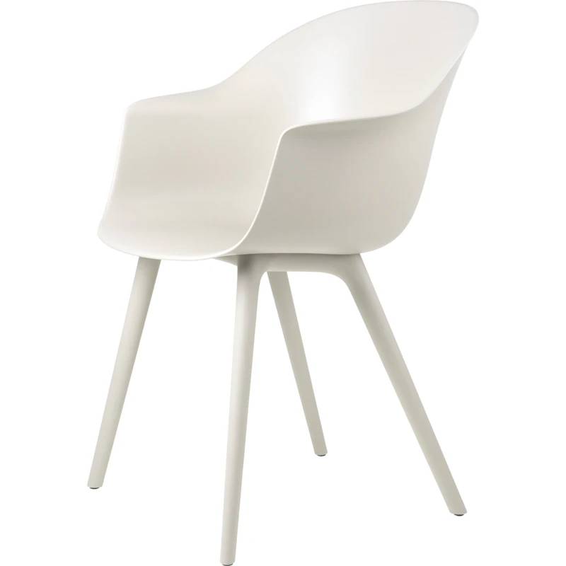 Bat Ruokailutuoli Outdoor, Alabaster White