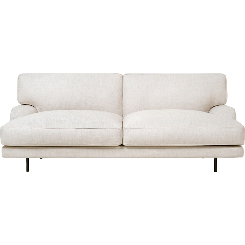 Flaneur Sohva FC 2-istuttava, Jalat Musta / Hot Madison 419 Off White