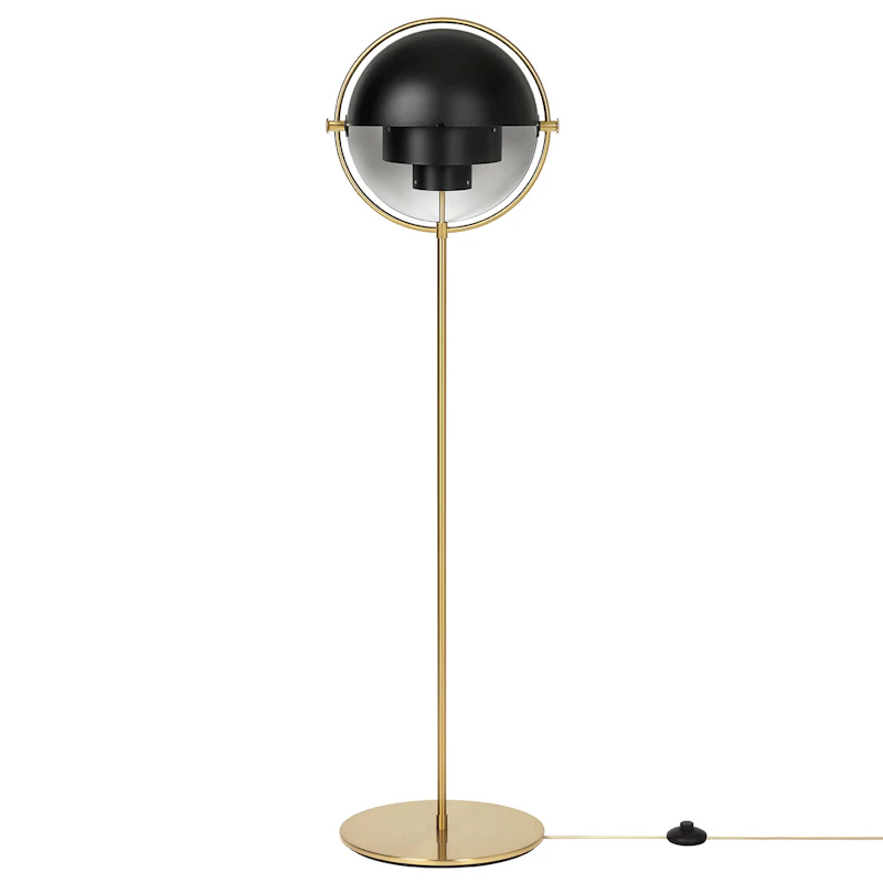 Multi-Lite Lattiavalaisin, Messinki/Musta