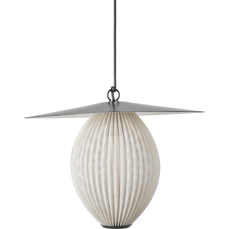 Satellite Riippuvalaisin Ulkona Käytettävä 220 mm, Cream White Semi Matt