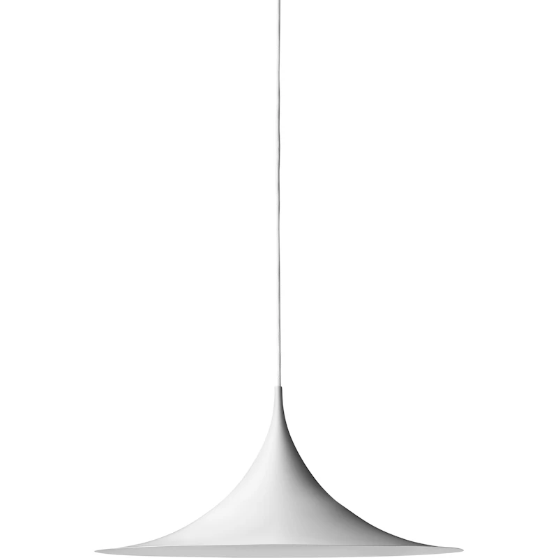 Semi Riippuvalaisin Ø30 cm, Matt White