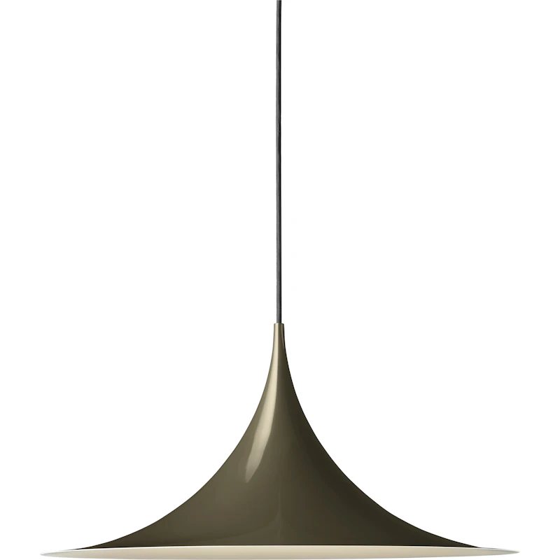 Semi Riippuvalaisin Ø47 cm, Glossy Dark Cocoa