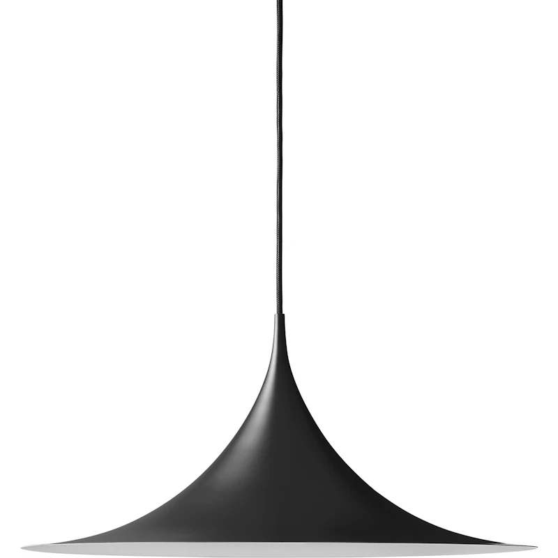 Semi Riippuvalaisin Ø47 cm, Mattamusta