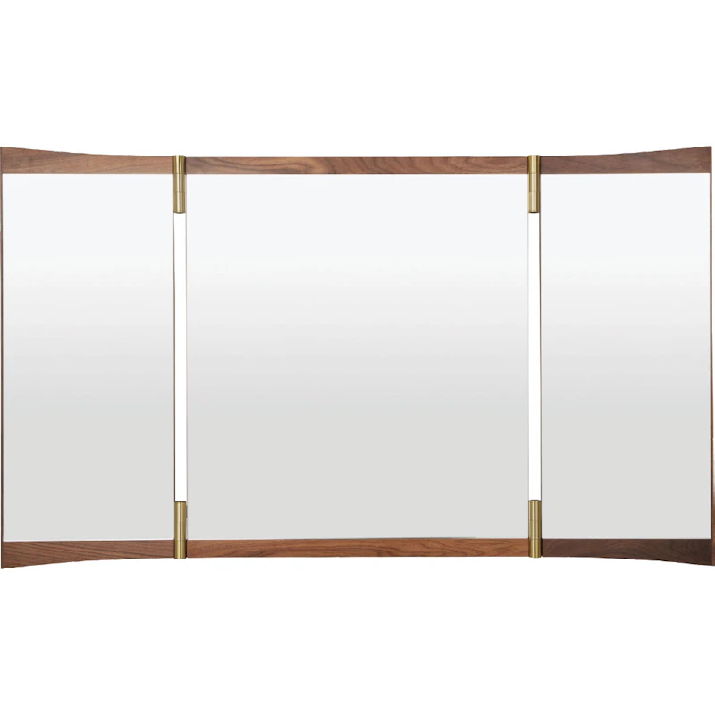 Vanity 3 Seinäpeili 117x60 cm, Saksanpähkinä