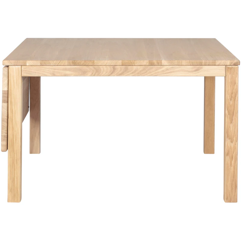 Klassik 5D Sohvapöytä Taittopalalla, 85x85 cm, Öljytty Tammi