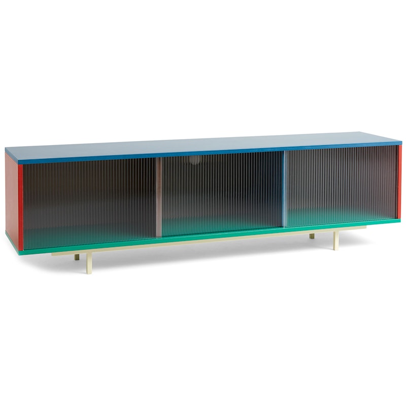 Colour Cabinet Senkki Lasiovi, 180 cm / Multi