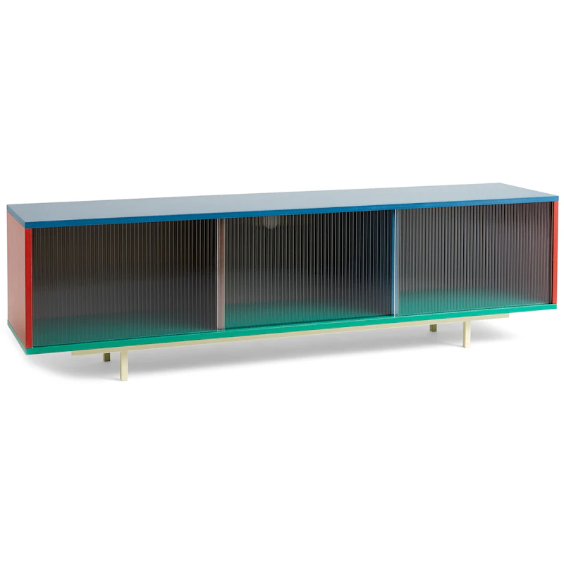 Colour Cabinet Senkki Lasiovi, 180 cm / Multi