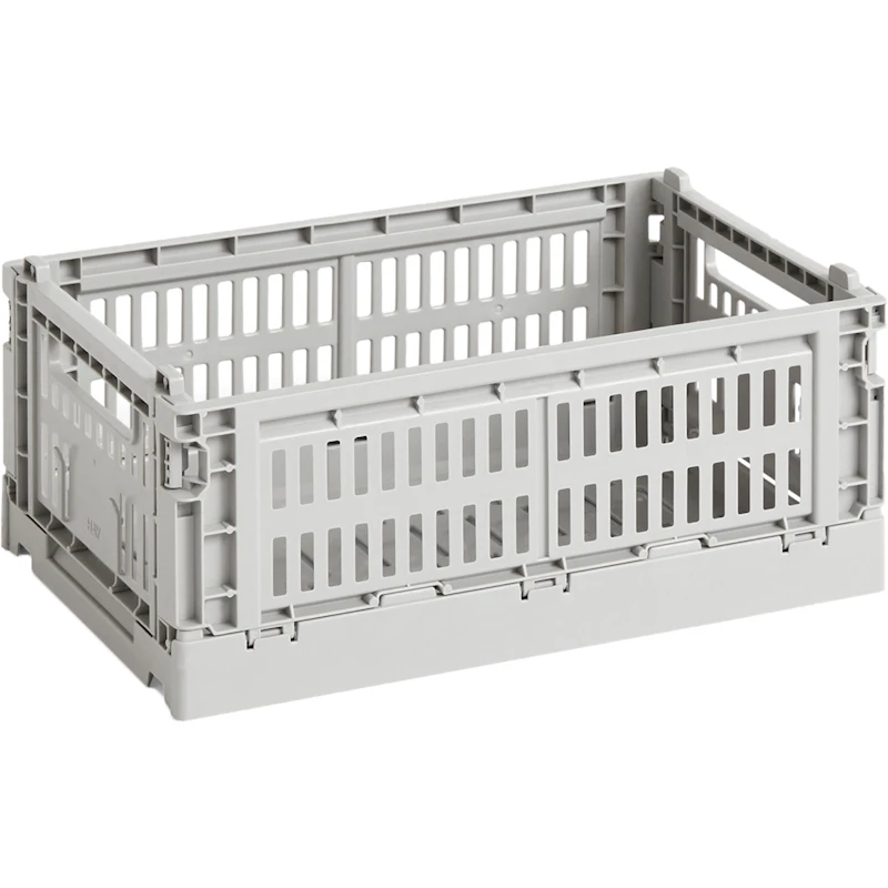 Colour Crate Laatikko S, 17x26,5 cm, Vaaleanharmaa
