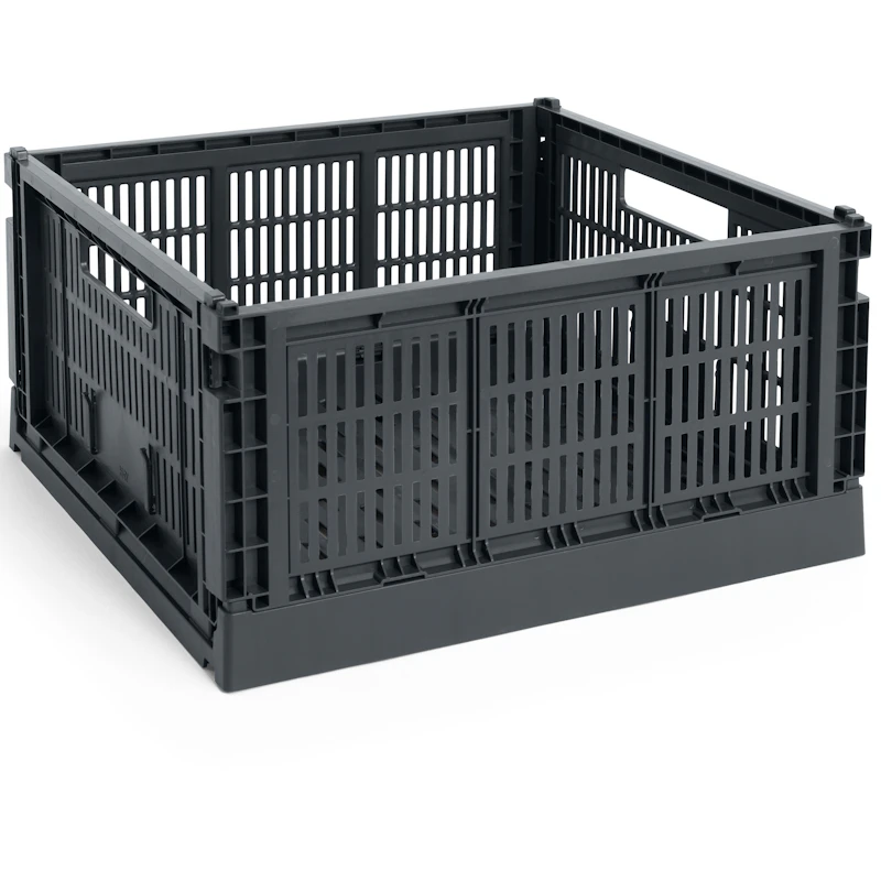 Colour Crate Large Square Säilytys, Charcoal