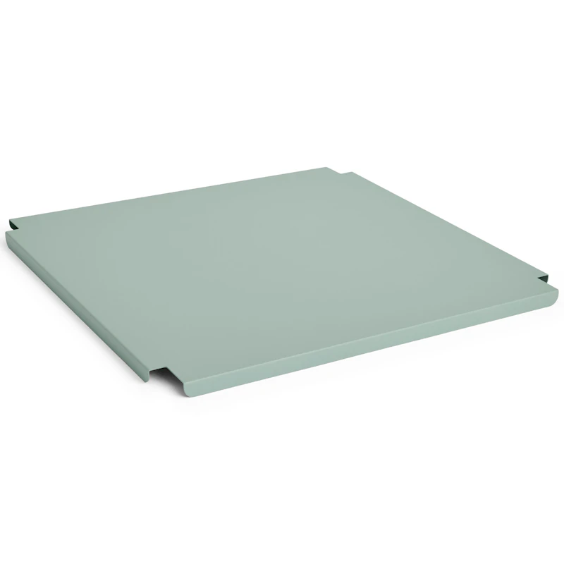 Colour Crate Metal Large Square Kansi, Sage Green
