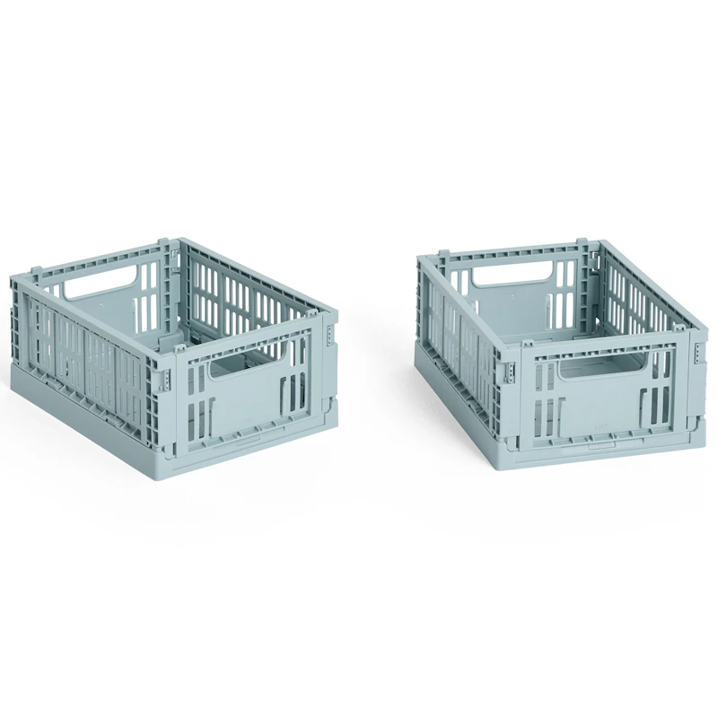 Colour Crate Mini Säilytys 2 kpl:n pakkaus, Dusty Blue
